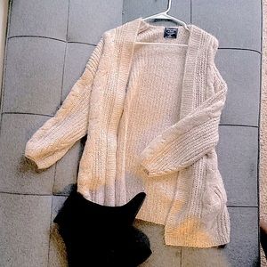 Abercrombie & Fitch Cardigan Beige